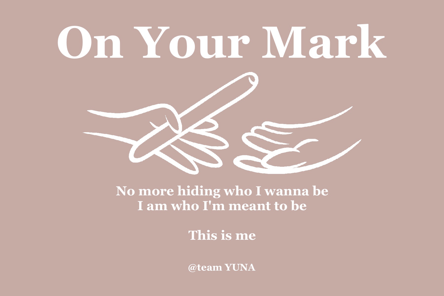On Your Mark